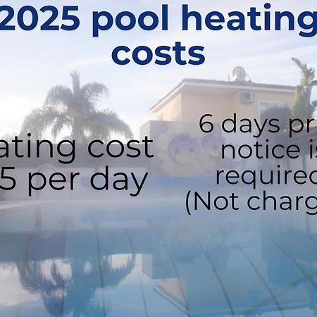 Sunset Villa Private Complex Heated Pool Ayia Napa Ngoại thất bức ảnh
