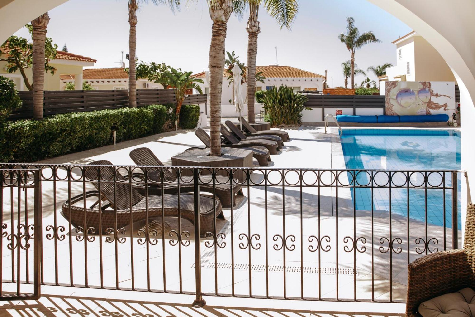 Sunset Villa Private Complex Heated Pool Ayia Napa Ngoại thất bức ảnh