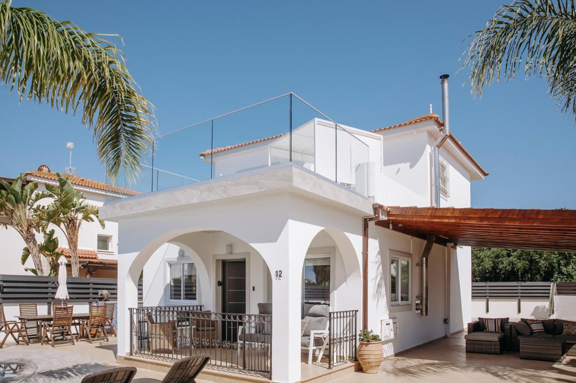 Sunset Villa Private Complex Heated Pool Ayia Napa Ngoại thất bức ảnh