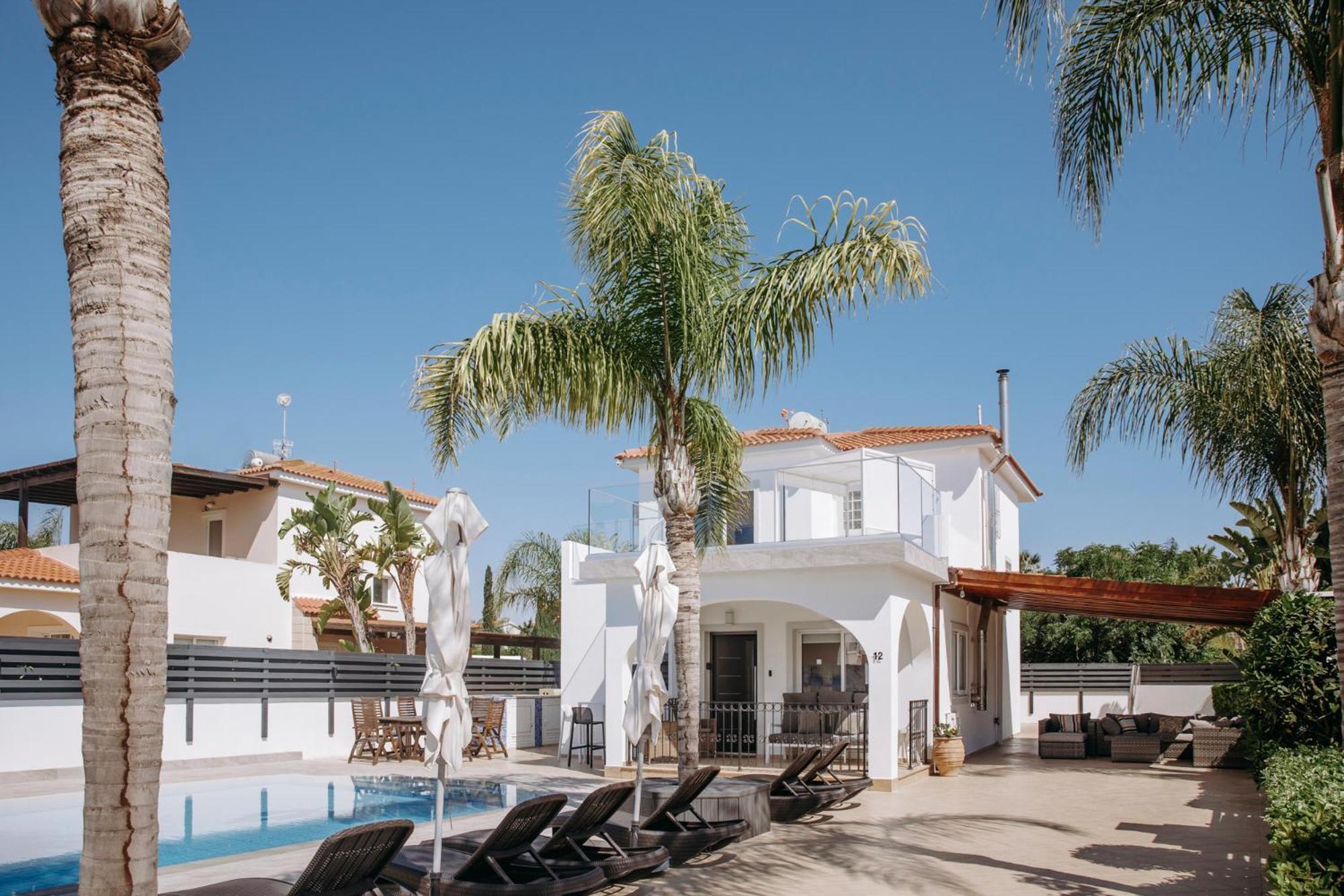 Sunset Villa Private Complex Heated Pool Ayia Napa Ngoại thất bức ảnh